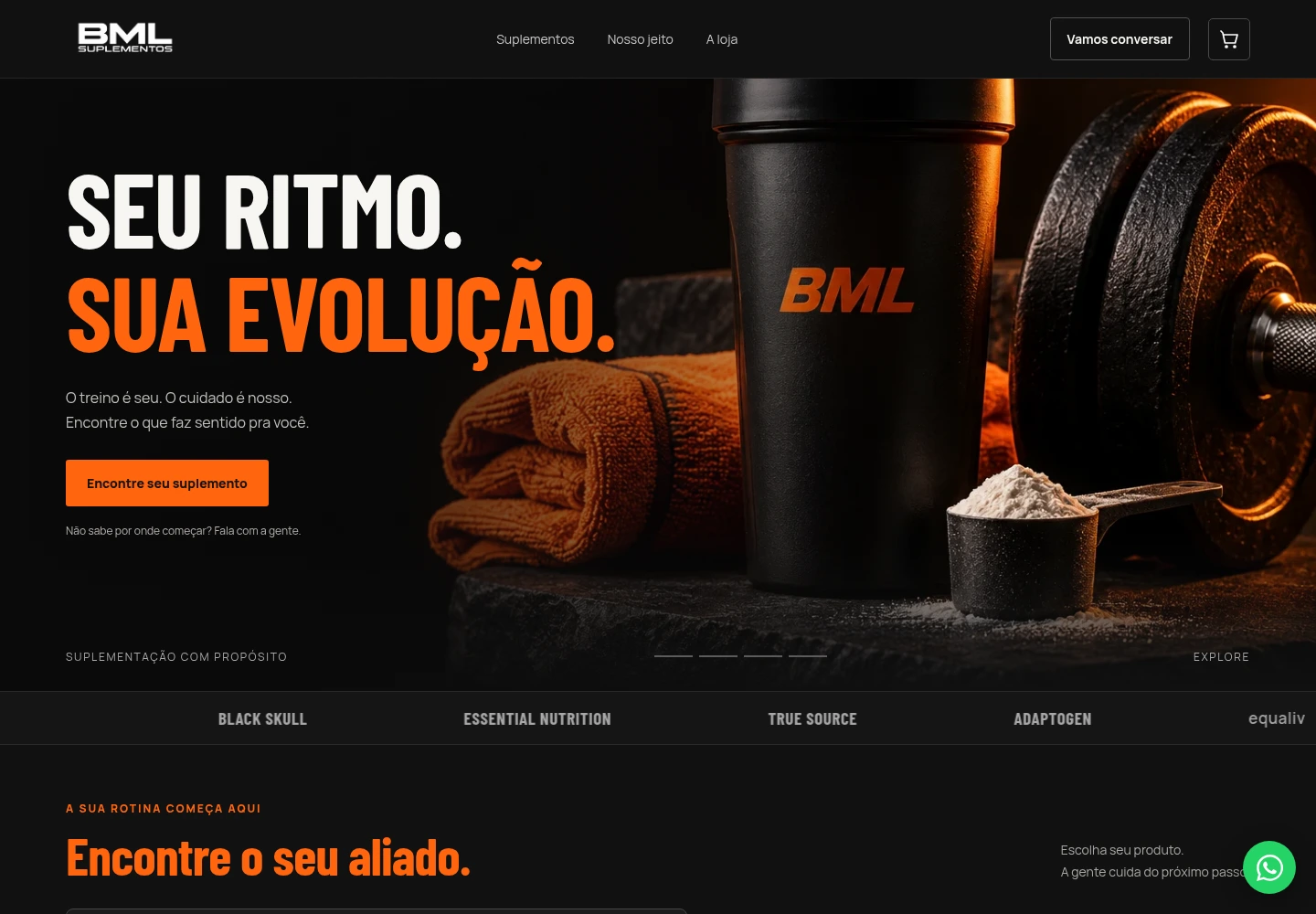 Projeto BML Suplementos